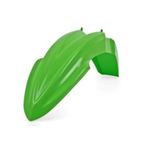 POLISPORT Front Fender Green Kawasaki KX85/KX100 - motoscamaralweb.com