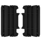 Tapas de radiador POLISPORT negro - motoscamaralweb.com