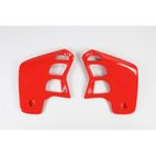 Plásticos laterales de radiador UFO rojo Honda CR125R/250R - motoscamaralweb.com