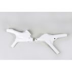 Protector de chasis UFO Honda blanco HO02637-041 - motoscamaralweb.com