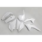 Kit plástica completo UFO Honda color blanco HOKIT118-041 - motoscamaralweb.com