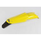 Guardabarros trasero con piloto UFO Husqvarna amarillo HU03314-103 - motoscamaralweb.com