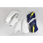 Kit plástica completo UFO Husqvarna color original HUKIT615-999W - motoscamaralweb.com