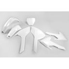 Kit plástica completo UFO Husqvarna color blanco HUKIT616-041 - motoscamaralweb.com