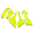 Kit plástica completo UFO Husqvarna amarillo fluor HUKIT618-DFLU - motoscamaralweb.com