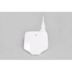 Portanúmeros delantero UFO Kawasaki blanco KA03732-047 - motoscamaralweb.com