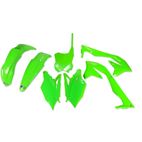 Kit plástica UFO verde fluor Kawasaki KX450F - motoscamaralweb.com
