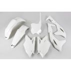 Kit de Plástica UFO blanco Kawasaki KX250F - motoscamaralweb.com