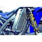 Protectores de radiador aluminio azul AXP Yamaha AX1345 - motoscamaralweb.com