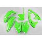 Kit de Plástica UFO verde neon Kawasaki KX250F - motoscamaralweb.com