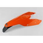 Guardabarros trasero con paneles laterales y piloto LED UFO KTM naranja KT03097-127 - motoscamaralweb.com