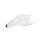 Guardabarros trasero con paneles laterales UFO KTM blanco KT04072-047 - motoscamaralweb.com