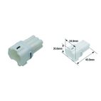 Conector hembra hermético TOURMAX tipo 090 (FRS) - motoscamaralweb.com