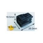 Bolsa de 10 conectores hembra hermético TOURMAX tipo 090 (FRW) - motoscamaralweb.com