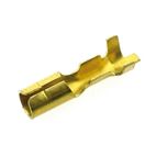 Bolsa de 10 terminales eléctricos faston hembra cilíndrico V PARTS - motoscamaralweb.com