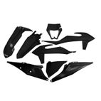 Kit plástica UFO negro KTM EXC/EXC-F - motoscamaralweb.com