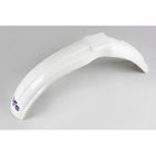 Guardabarros delantero universal UFO cross-enduro mediano blanco ME08003-W - motoscamaralweb.com