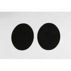 Portanúmeros universal UFO 2 pcs- (desde 1970) negro ME08048-K - motoscamaralweb.com