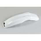 Guardabarros delantero universal supermotard UFO blanco PA01027-041 - motoscamaralweb.com