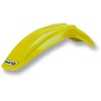 Guardabarros delantero universal supermotard UFO amarillo PA01027-102 - motoscamaralweb.com