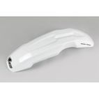 Guardabarros delantero universal supermotard UFO blanco PA01029-041 - motoscamaralweb.com