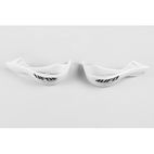 Recambio paramanos cerrado UFO alu handguards blanco PM01637-041 - motoscamaralweb.com