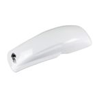 Guardabarros trasero universal UFO 125-250-500 cross-enduro blanco PP01109-041 - motoscamaralweb.com