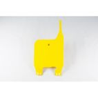 Portanúmeros horquilla invertida UFO Suzuki amarillo SU02921-101 - motoscamaralweb.com