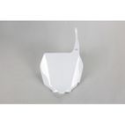 Portanúmeros delantero UFO Suzuki blanco SU03989-041 - motoscamaralweb.com