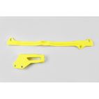 Guiacadenas + patín UFO Suzuki amarillo SU04924-102 - motoscamaralweb.com
