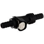 Conexión rápida bloqueo simple Negro BIHR Ø8mm - motoscamaralweb.com