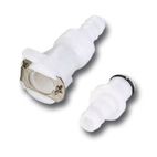 Enchufe rápido macarrón gasolina blanco MOTION PRO Ø6mm - motoscamaralweb.com