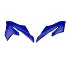 Plásticos laterales de radiador UFO azul Yamaha YZ65 - motoscamaralweb.com