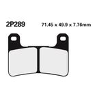 Juego pastillas de freno NISSIN 2P289ST Del. Z1000 10-15 - motoscamaralweb.com