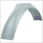 Guardabarros delantero Preston Petty vintage Muder Gris - motoscamaralweb.com