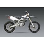 Linea completa escape Yoshimura Signature RS-4. acero inox. Silencioso de aluminio. Yamaha YZ450F - motoscamaralweb.com