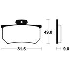 Pastillas de freno Tecnium MRR161 Sinterizadas - motoscamaralweb.com
