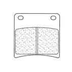 Juego de pastillas sinterizadas CL BRAKES (2281RX3) - motoscamaralweb.com