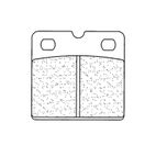 Juego de pastillas sinterizadas CL BRAKES (2332A3+) - motoscamaralweb.com