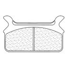 Juego de pastillas sinterizadas CL BRAKES (2342RX3) - motoscamaralweb.com