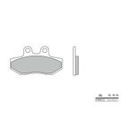 Pastillas de freno orgánicas Brembo 07089 - motoscamaralweb.com