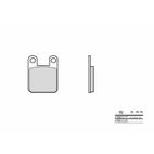 Pastillas de freno orgánicas Brembo 07BB1205 - motoscamaralweb.com