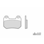 Pastillas de freno orgánicas Brembo 07BB2507 - motoscamaralweb.com