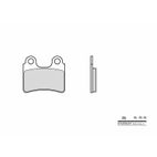 Pastillas de freno orgánicas Brembo 07GR5804 - motoscamaralweb.com