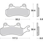 Pastillas de freno sinterizadas Brembo 07GR91SX - motoscamaralweb.com