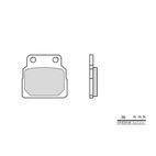 Pastillas de freno orgánicas Brembo 07HO2408 - motoscamaralweb.com