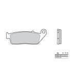 Pastillas de freno sinterizadas Brembo 07HO31SP - motoscamaralweb.com