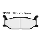 Juego pastillas de freno NISSIN 2P233NS Del. XJ600 91-97 - motoscamaralweb.com