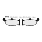 Juego pastillas de freno NISSIN 2P319NS Tra. GSXR600-750 06 - motoscamaralweb.com