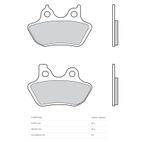 Pastillas Brembo 07HD16CC Carbono cerámico - motoscamaralweb.com